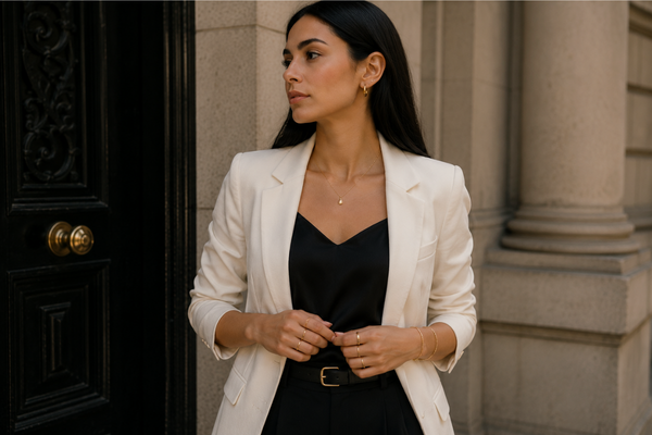 Como montar um look completo usando apenas semijoias minimalistas